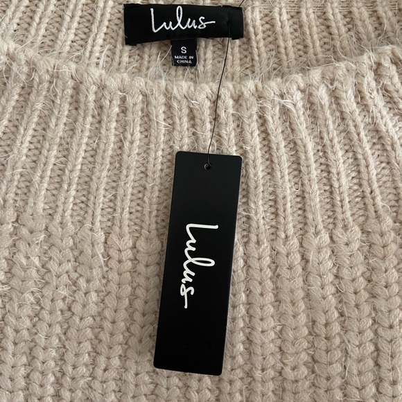 Cropped off the shoulder sweater - Picture 3 of 3